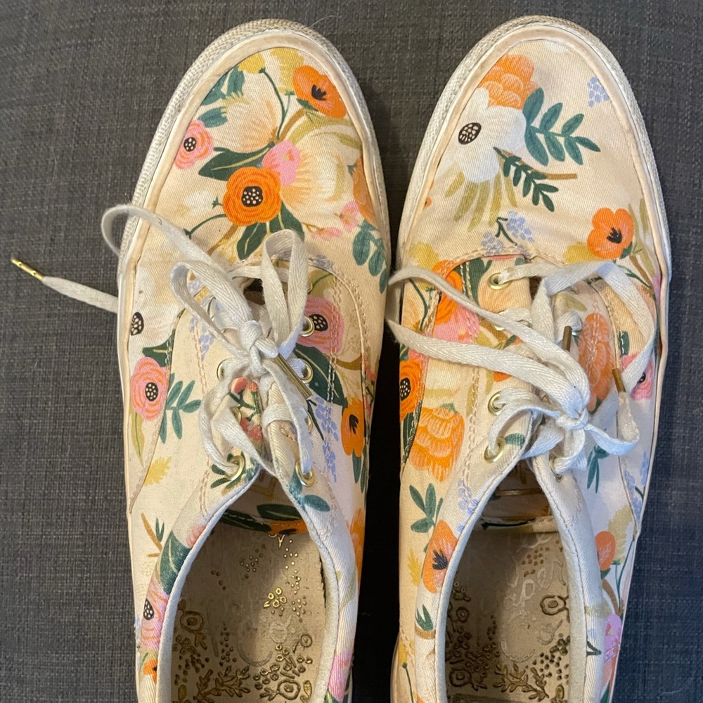 Rifle Paper Co Keds- Size 9